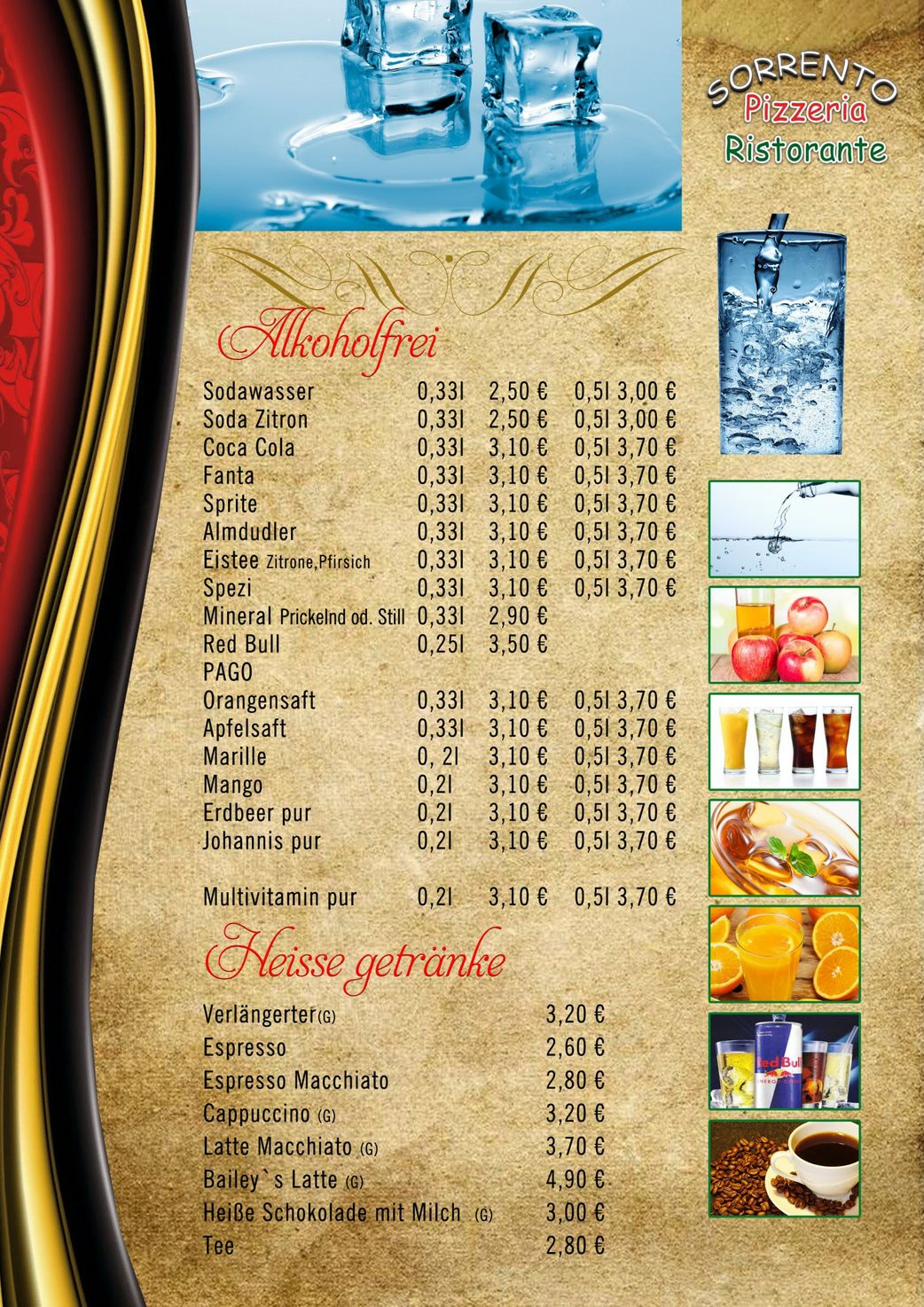 Alkoholfreie Getränke